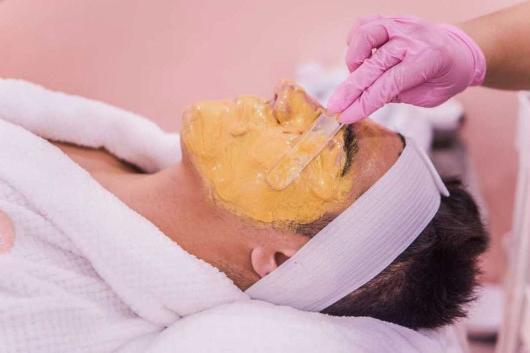 Professional facial cleansing